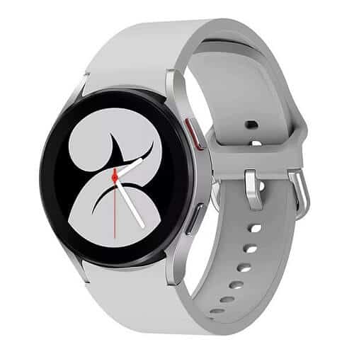 For Samsung Galaxy Watch 4 40mm 44mm /Watch 4 Classic 42mm 46mm Replacement Wristband, Adjustable Silicone Strap Wrist Band For Women Men Unisex (Grey)