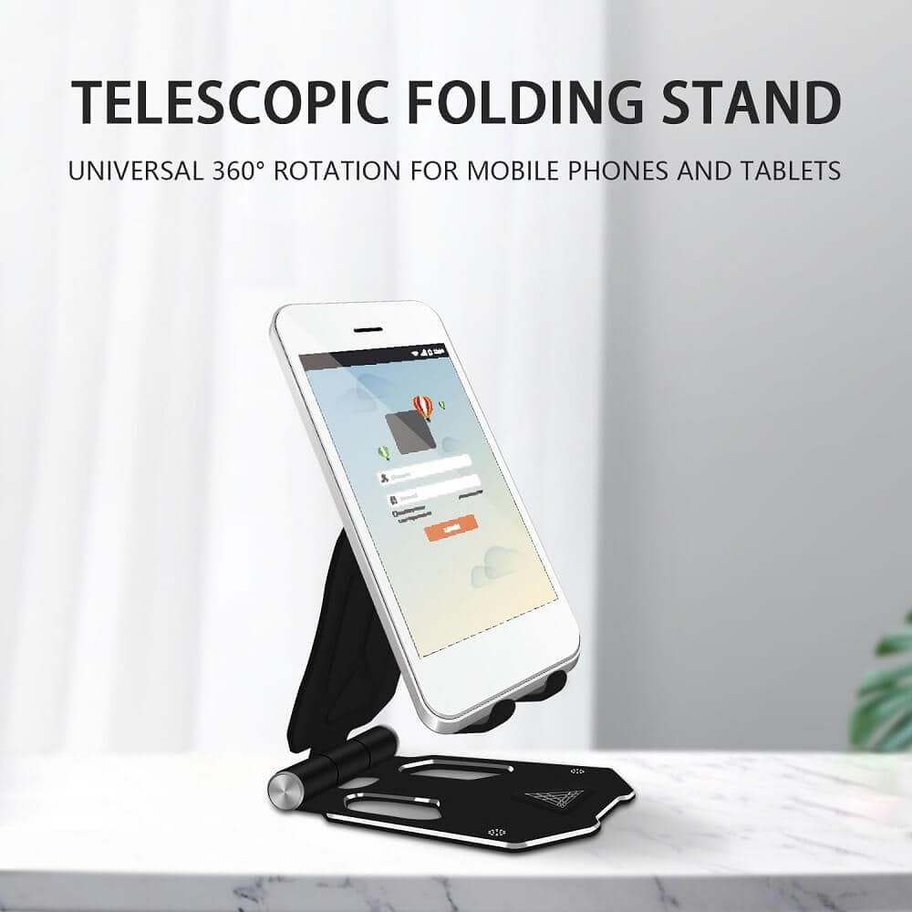 Aluminium Foldable Desktop Cell Phone Smartphone Stand Bracket Phone Desktop Bracket Small Tab /iPad