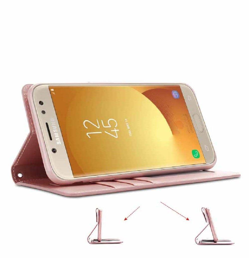 Hanman For Samsung Galaxy Wallet Leather Flip Case Cover