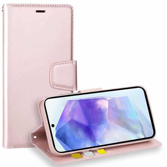 Hanman For Samsung Galaxy Wallet Leather Flip Case Cover