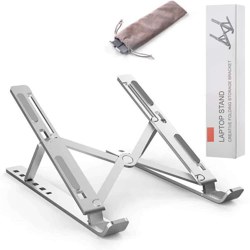 Aluminium Foldable Portable Stand For Laptops /Macbook /Lenovo /HP /Dell /Acer /Kogan /Universal