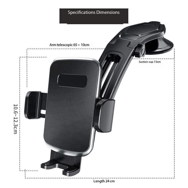 Universal 360 Degree Rotating Car Phone Holder Mount Dashboard Windscreen Car Cradle Stand