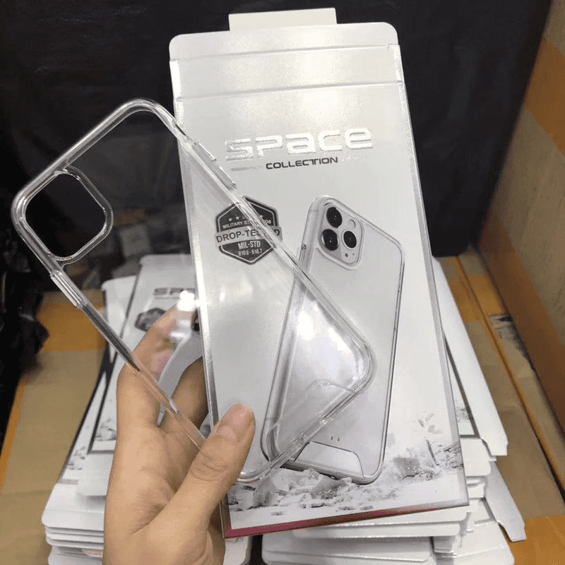 Space Clear Case for iPhone 15/15Pro/15ProMax/15 Plus Hardshell Shockproof Transparent Phone Cover