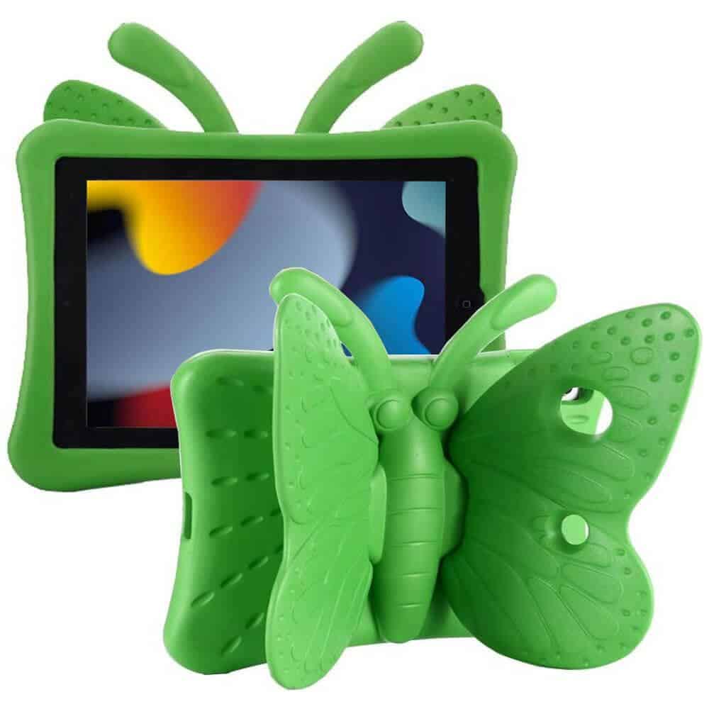 For Apple iPad Eva Butterfly Kids Friendly Stand Protective Shockproof Light Weight Heavy Duty Case Cover