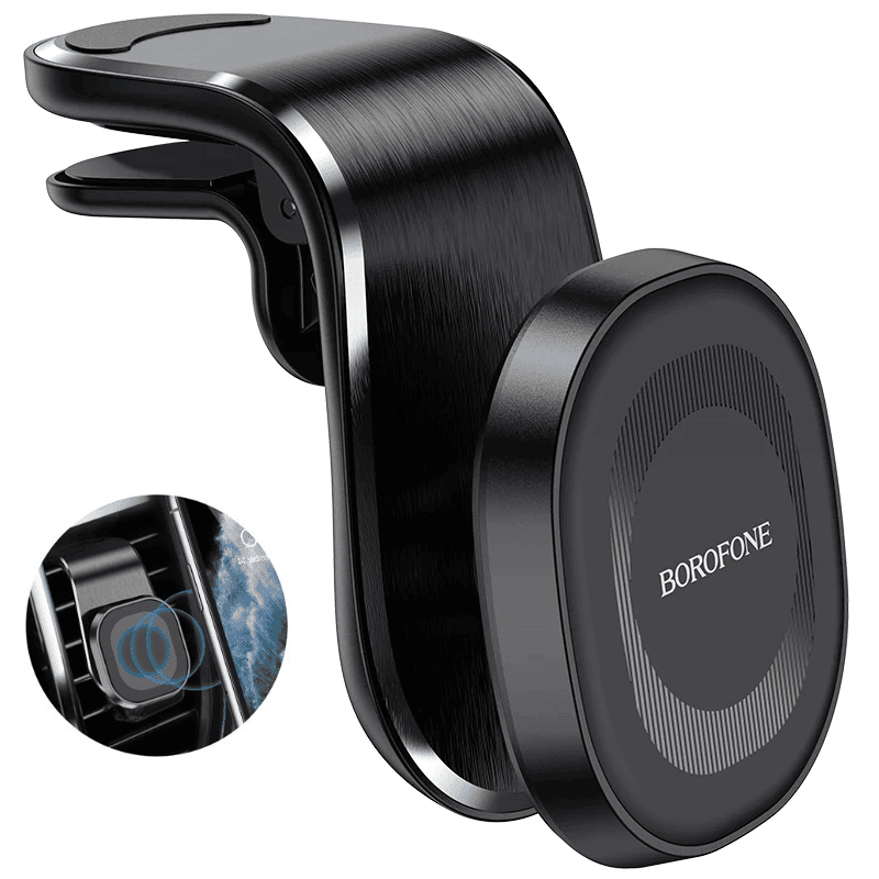 Borofone 360 Degree Rotating Metal Magnetic Air Vent Car Mobile Phone Mount Holder For GPS iPhone Samsung Nokia Oppo Google Moto