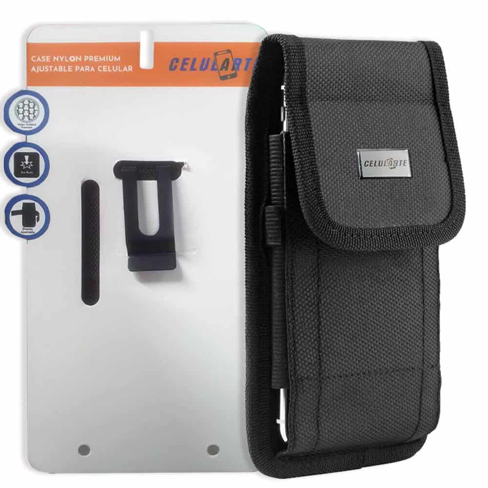 Vertical Cell Phone Holster Pouch Wallet Case With Belt Clip For Phone