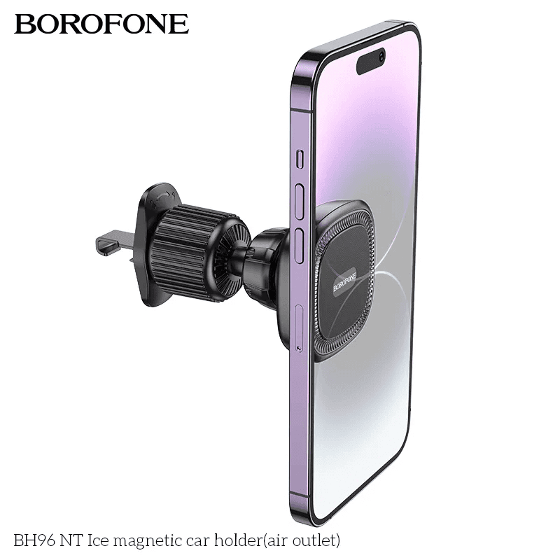 BOROFONE BH96 NT 360 Degree Rotating Air Outlet Magnetic Air Vent Car Mobile Phone Holder for 4.5-7 inch iPhone Samsung Google Nokia Oppo Motorola