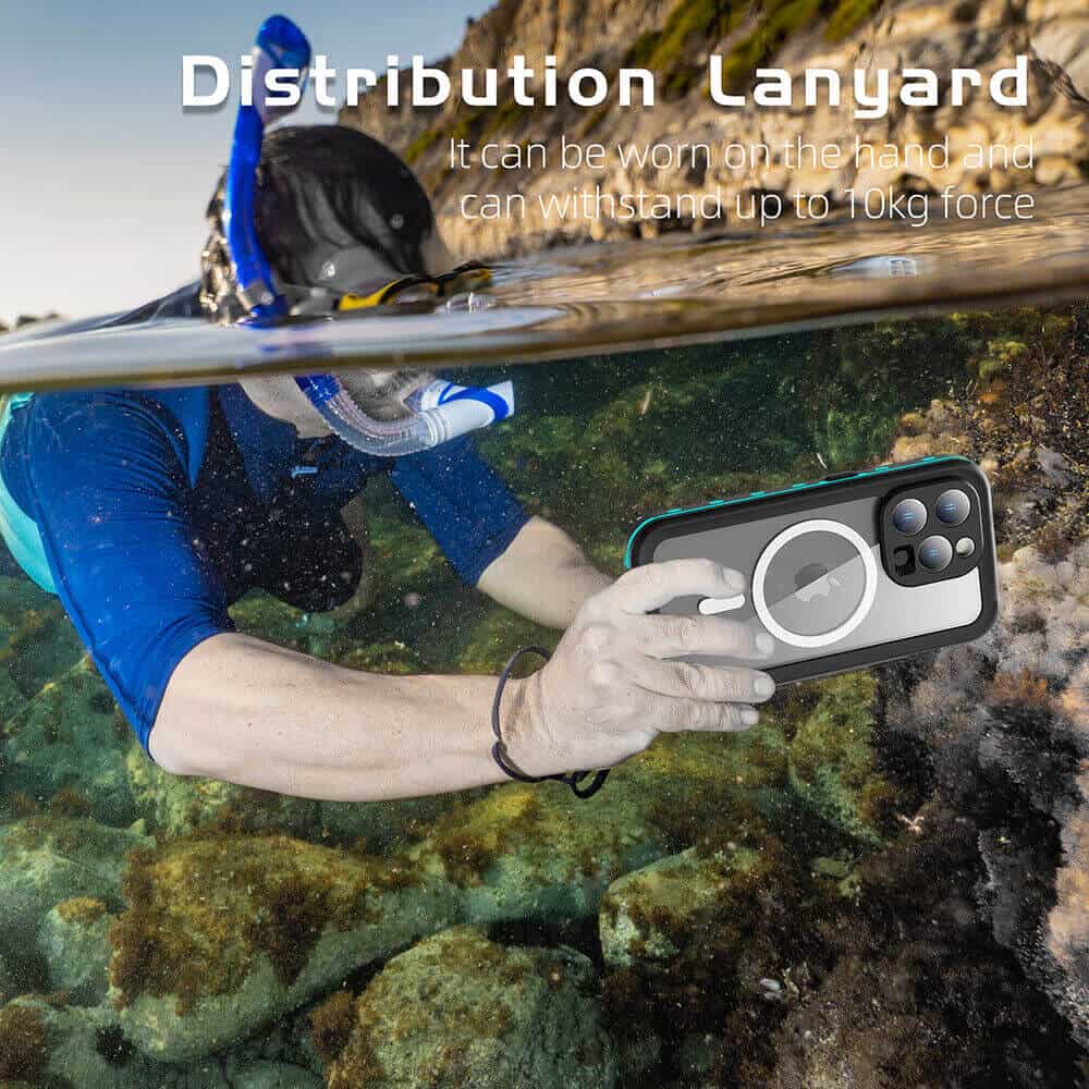 For Apple iPhone 15/15 Pro/15 Plus/15 Pro Max Redpepper MagSafe Waterproof Case Built-in Screen & Camera Lens Protector Heavy Duty Tough Armor Cover