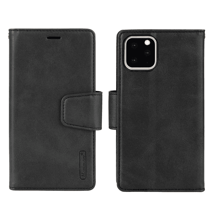 Genuine Hanman 2 in 1 Detachable Magnetic Flip Leather Wallet Cover Case For Apple iPhone 16 Series
