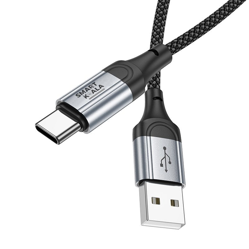 Smart Koala 1M USB A to Type C 3A Fast Charging Charger Data Sync Cable Cord