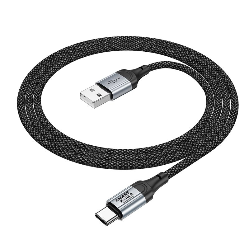 Smart Koala 1M USB A to Type C 3A Fast Charging Charger Data Sync Cable Cord