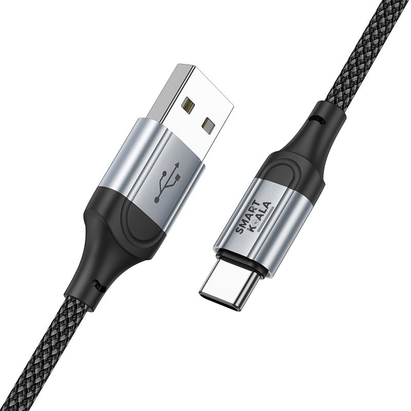 Smart Koala 1M USB A to Type C 3A Fast Charging Charger Data Sync Cable Cord