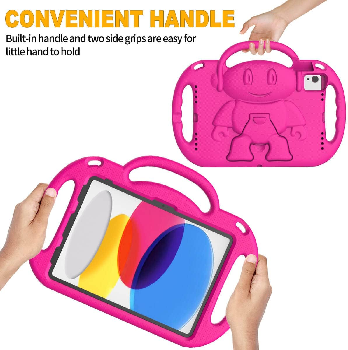 For Apple iPad Series Eva Cartoon Soft Tablet Case, Kids Protective Shockproof Case Cover For Children