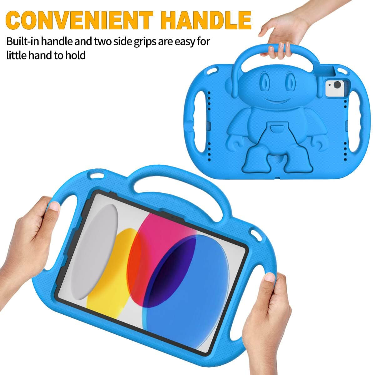 For Apple iPad Series Eva Cartoon Soft Tablet Case, Kids Protective Shockproof Case Cover For Children