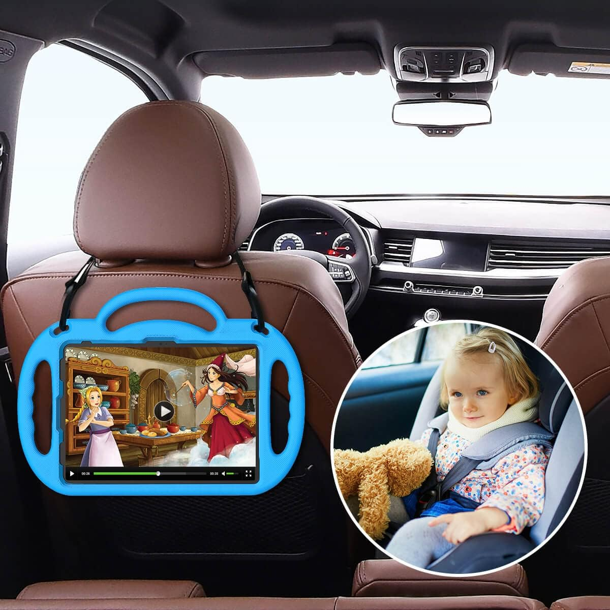 For Apple iPad Series Eva Cartoon Soft Tablet Case, Kids Protective Shockproof Case Cover For Children