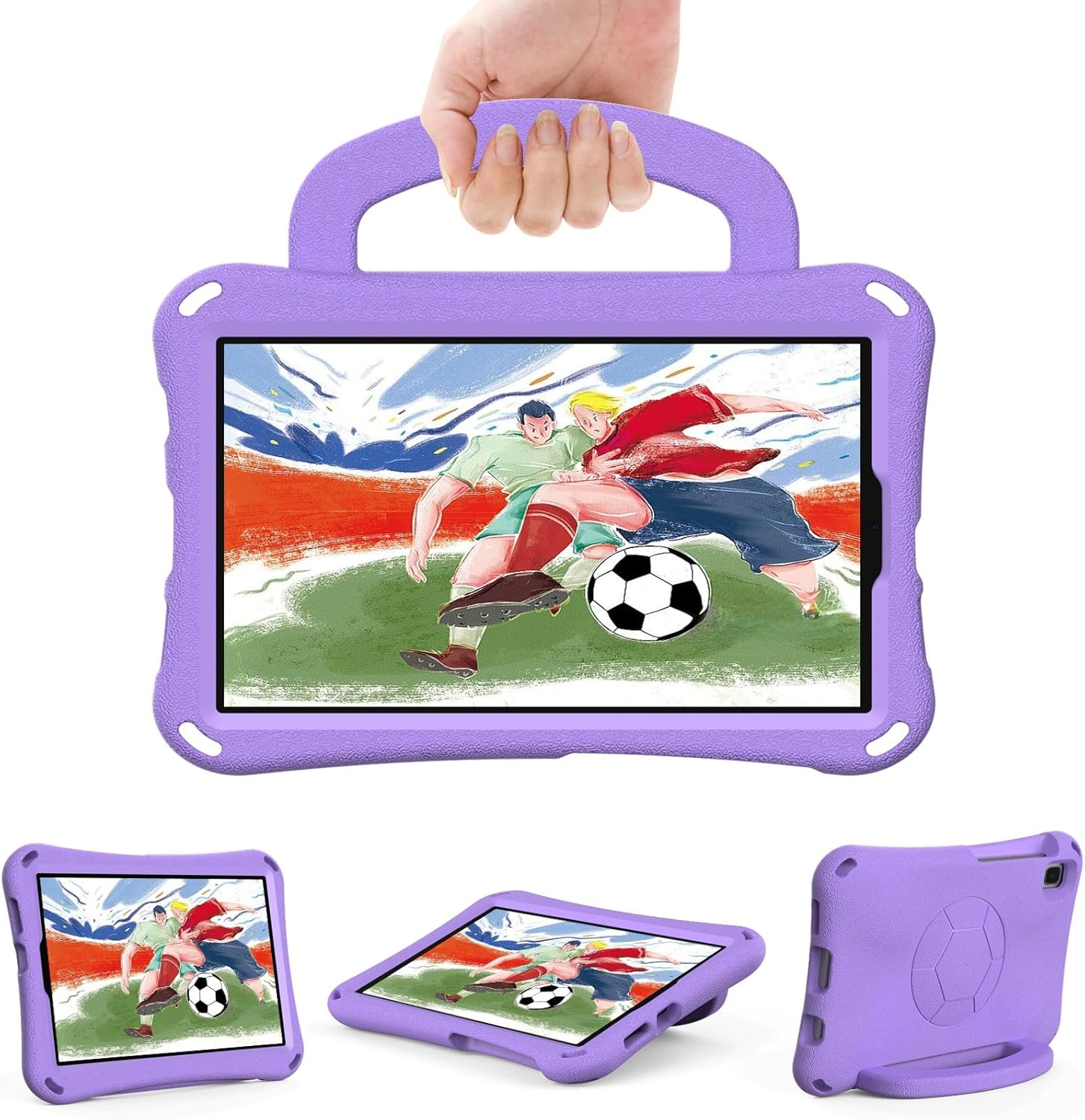 For Apple iPad Series EVA Football Soft Tablet Case, Kids Protective Shockproof Case Cover For Childrens