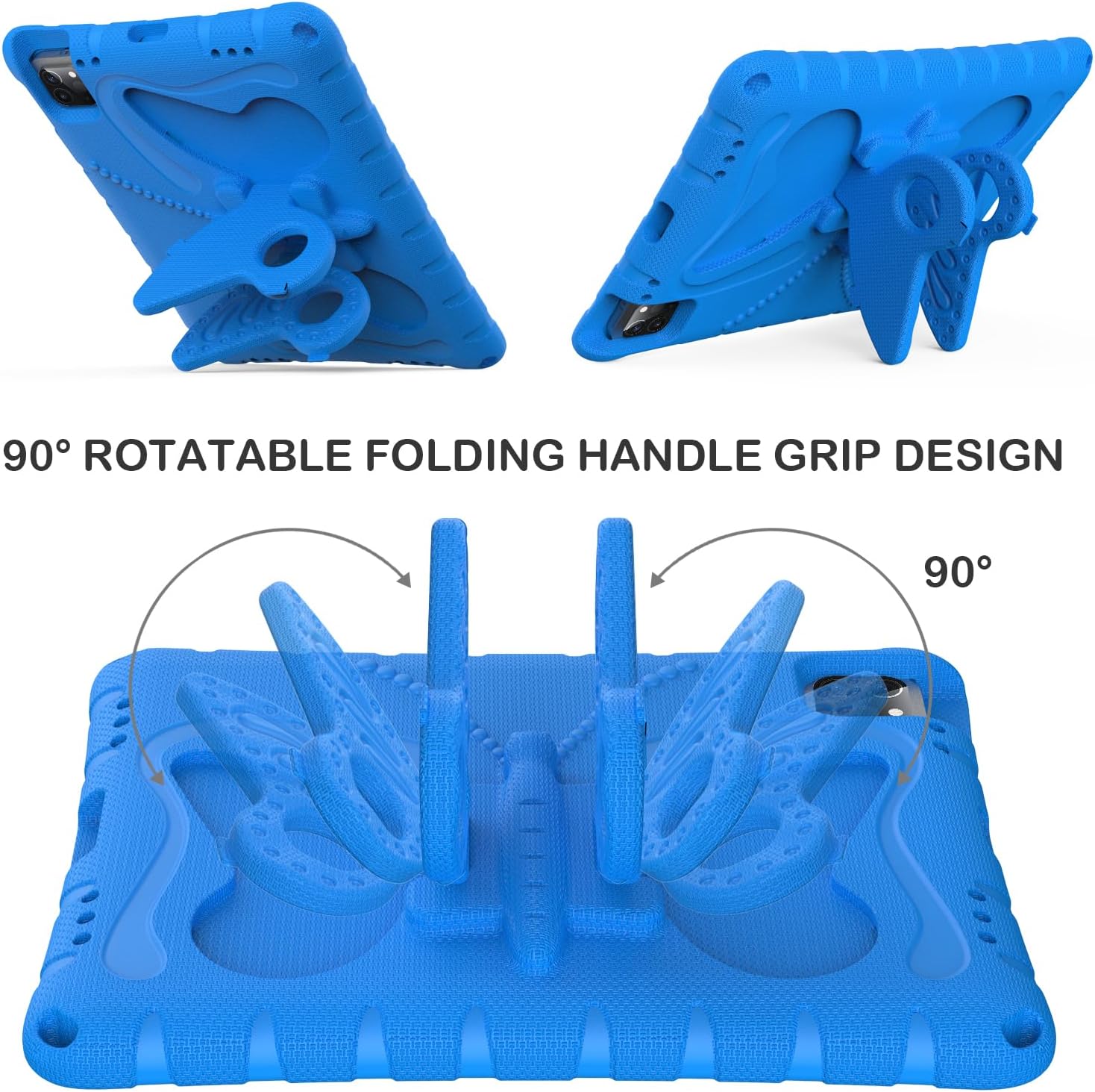 For Apple iPad Series EVA NEW DESIGN Butterfly Soft Tablet Case, Kids Protective Shockproof Case Cover For Childrens