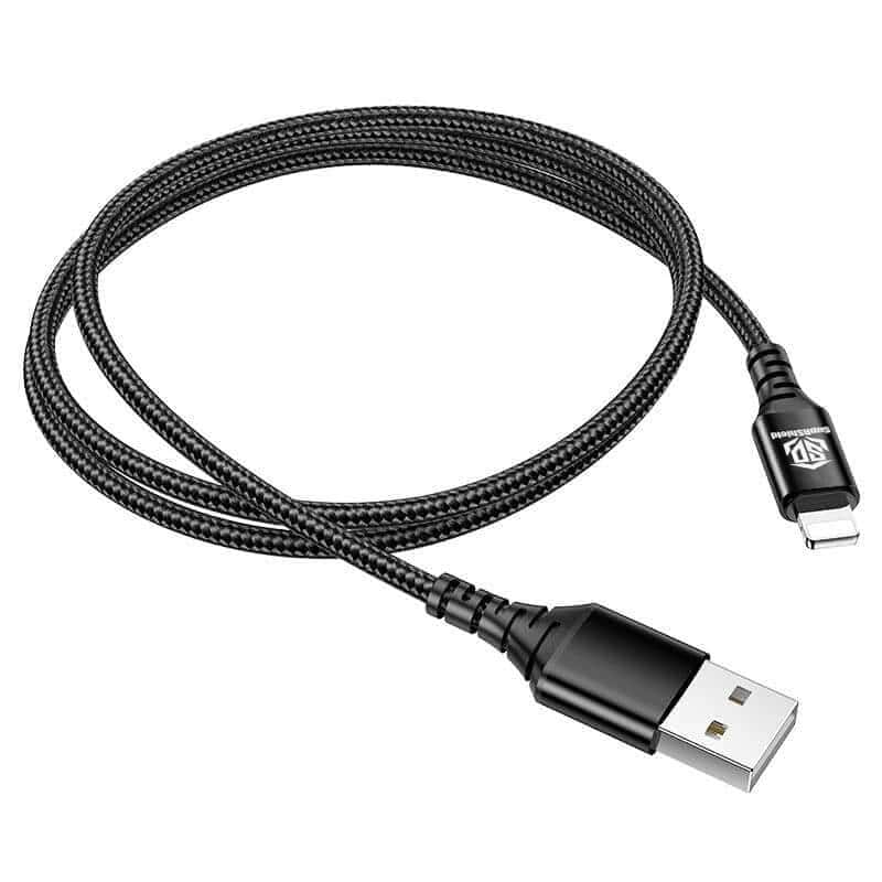 SupRShield (SP54L) 1M Braided USB Lightning Nylon Cable Cord Charger For Apple