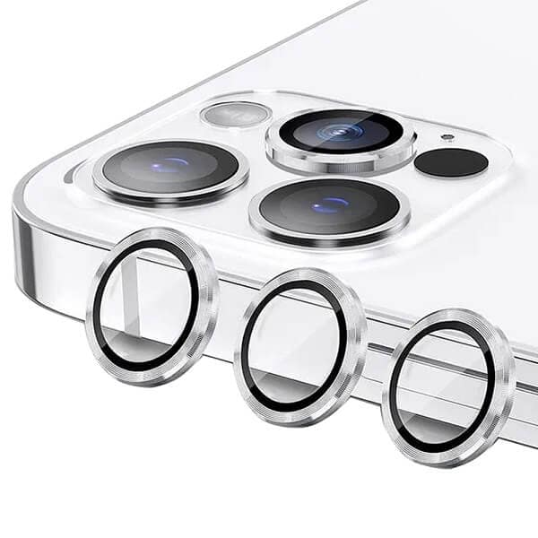 For iPhone Metal Ring Camera Lens Protector for Apple iPhone Models