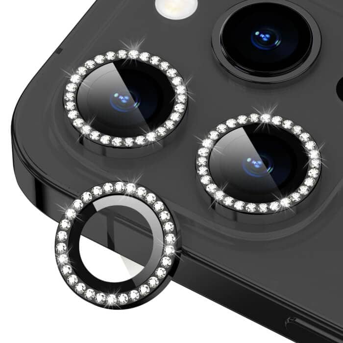 For iPhone Metal Ring Camera Lens Protector for Apple iPhone Models
