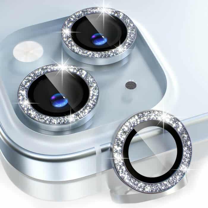 For iPhone Metal Ring Camera Lens Protector for Apple iPhone Models