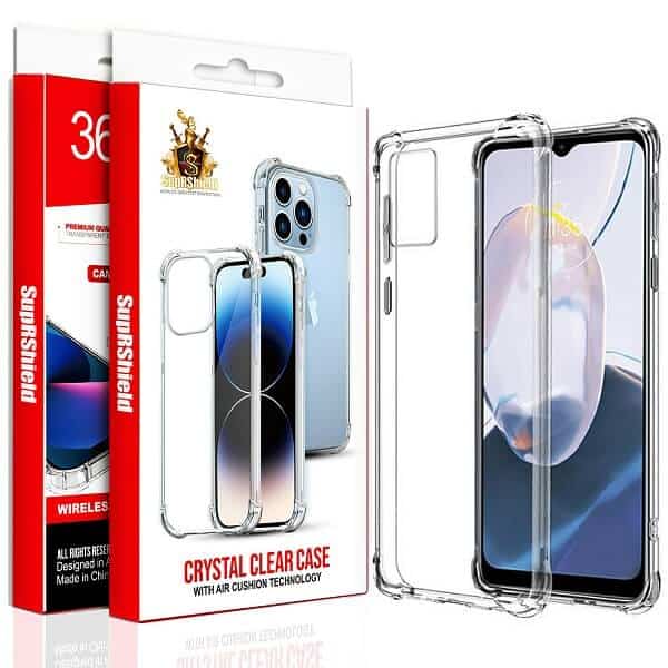 For Motorola Moto SupRShield Heavy Duty Soft Clear Shockproof Case Cover