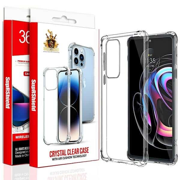 For Motorola Moto SupRShield Heavy Duty Soft Clear Shockproof Case Cover