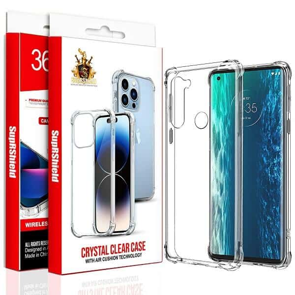 For Motorola Moto SupRShield Heavy Duty Soft Clear Shockproof Case Cover