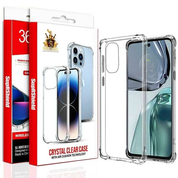 For Motorola Moto SupRShield Heavy Duty Soft Clear Shockproof Case Cover