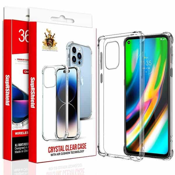 For Motorola Moto SupRShield Heavy Duty Soft Clear Shockproof Case Cover