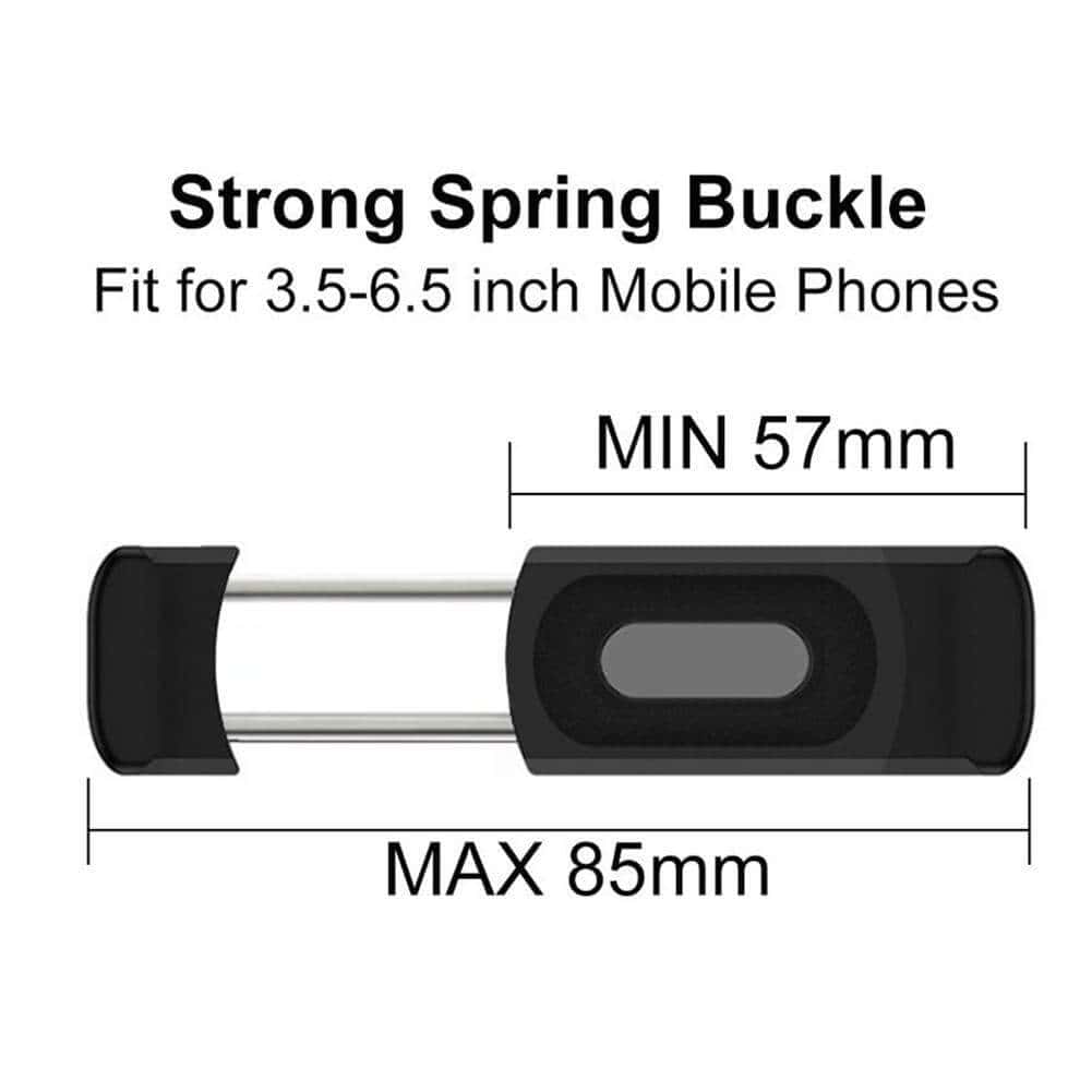 Universal 360° Rotating Air Vent Bracket Car Mobile Phone Holder For GPS Mount Cradle (Black)