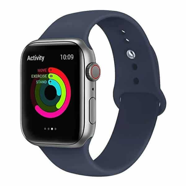 For Apple Watch Series 10 /9 /8 /7 /SE /6 /5 /4 /3 /2 /1 Ultra 2 Replacement Wrist Band 38mm 40mm 41mm 42mm 44mm 45mm 46mm 49mm iWatch Wristband Loop Strap Silicone Band