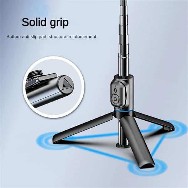 New Selfie Stick Tripod, Detachable Phone Bracket Monopod with Wireless Bluetooth Remote (8)