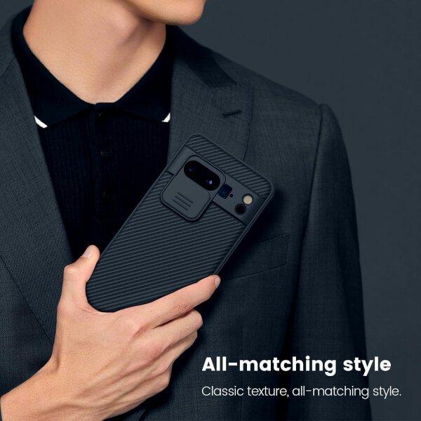 Nillkin For Google Pixel CamShield Series Shockproof Heavy Duty Protective Case With Slide Camera Cover