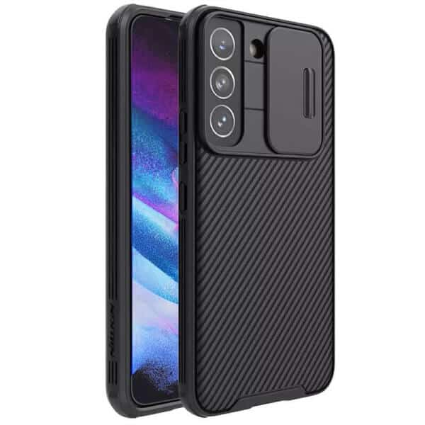 Nillkin Samsung Galaxy S23 Case, CamShield Series Slim Stylish Protective Case with Slide Camera Cover – Black