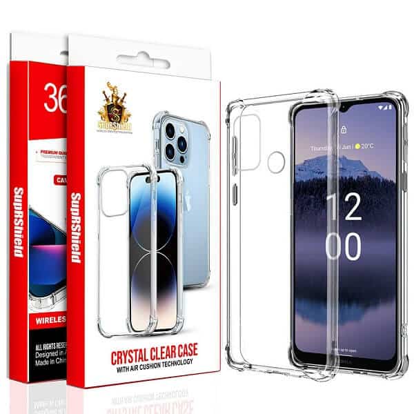 For Nokia Clear Case Shockproof Heavy Duty Gel Air Cushion Cover