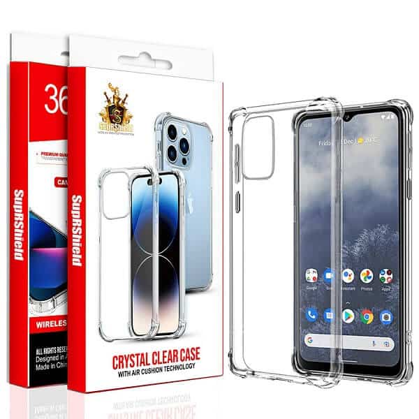 For Nokia Clear Case Shockproof Heavy Duty Gel Air Cushion Cover