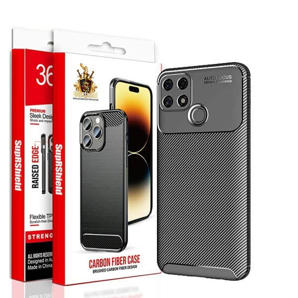 For Oppo Case Shockproof Heavy Duty Rugged Anti Knock Back Cover (Black)