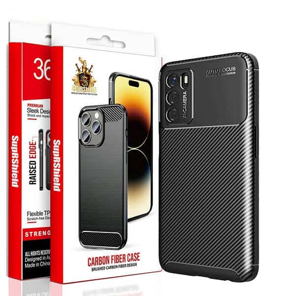 For Oppo Case Shockproof Heavy Duty Rugged Anti Knock Back Cover (Black)