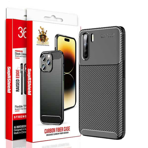 For Oppo Case Shockproof Heavy Duty Rugged Anti Knock Back Cover (Black)