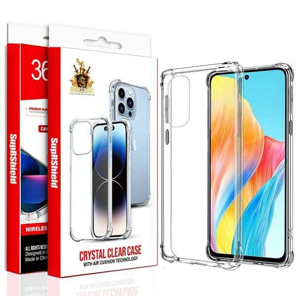 For Oppo All Models Clear Transparent Case Cover