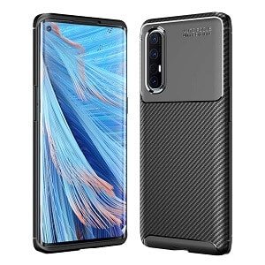 Oppo Find X2 Pro Shockproof Case Carbon Fiber Heavy Duty Cover