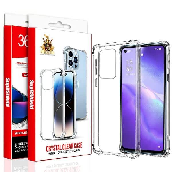 For Oppo All Models Clear Transparent Case Cover