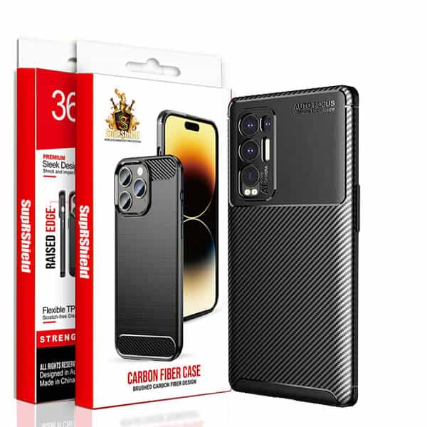 For Oppo Case Shockproof Heavy Duty Rugged Anti Knock Back Cover (Black)