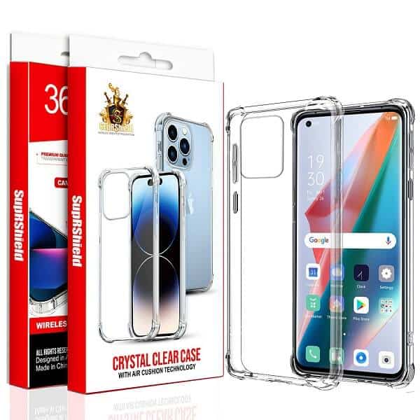 For Oppo All Models Clear Transparent Case Cover