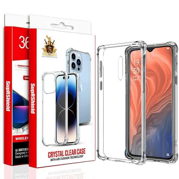 For Oppo All Models Clear Transparent Case Cover