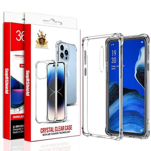 For Oppo All Models Clear Transparent Case Cover