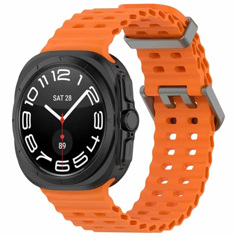 For Samsung Galaxy Watch 8 40 44mm Ultra 47mm 2025 Silicone Sports Strap Band