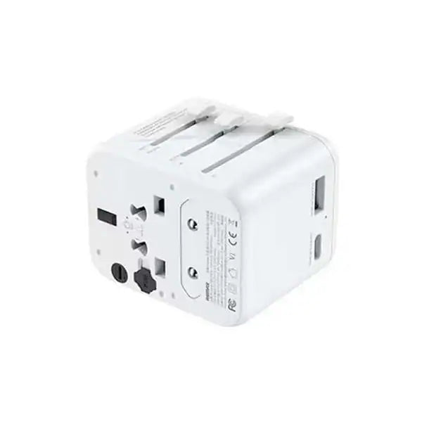 REMAX RP-U23 Astro Series 12W 2.4A Multifunctional Universal UK/EU/US/AU Ports Travel Charger Adapter