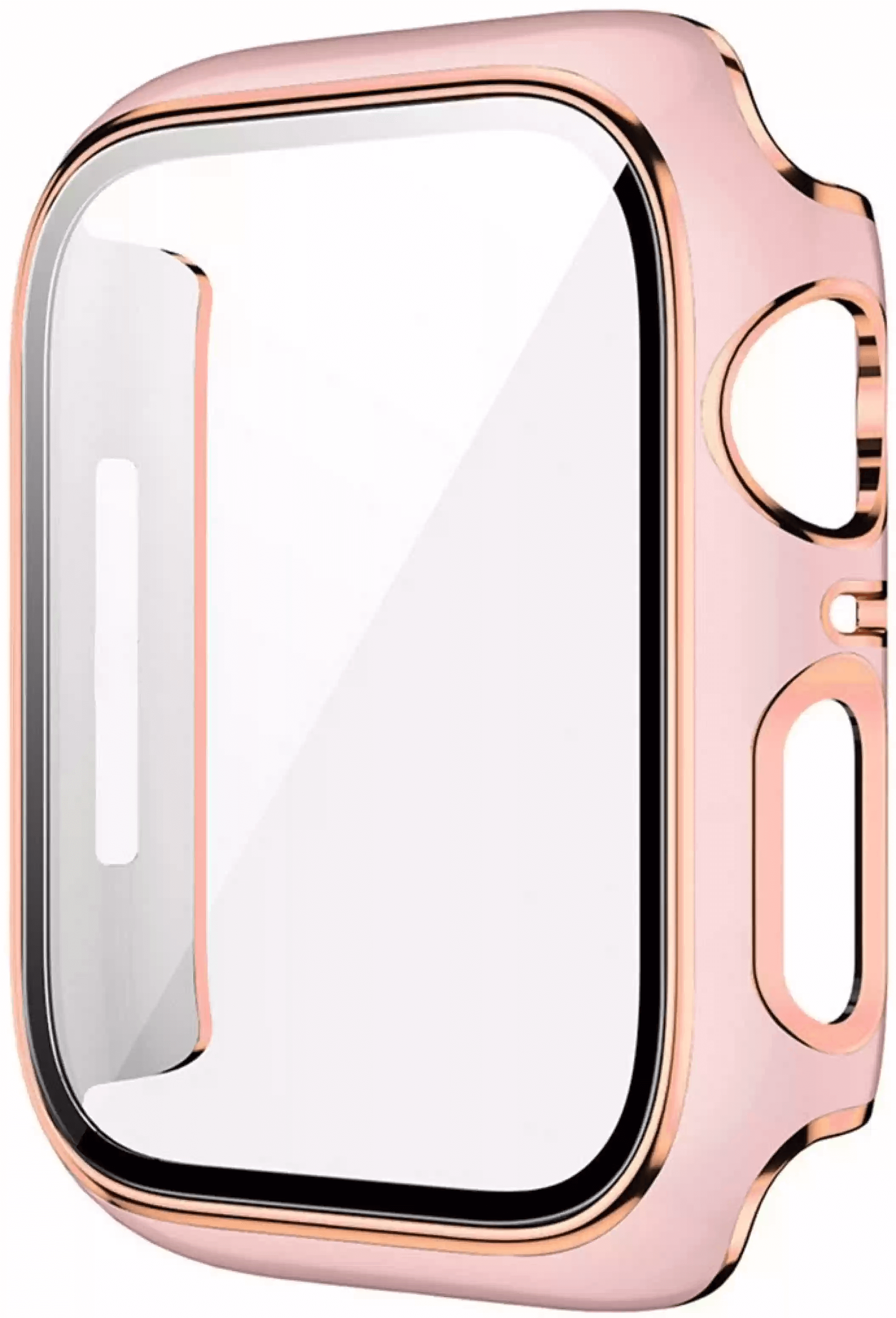 For Apple Watch 40 /41 /42 /44 /45mm Hard Case iWatch Gel Case With Built-In Screen Protector